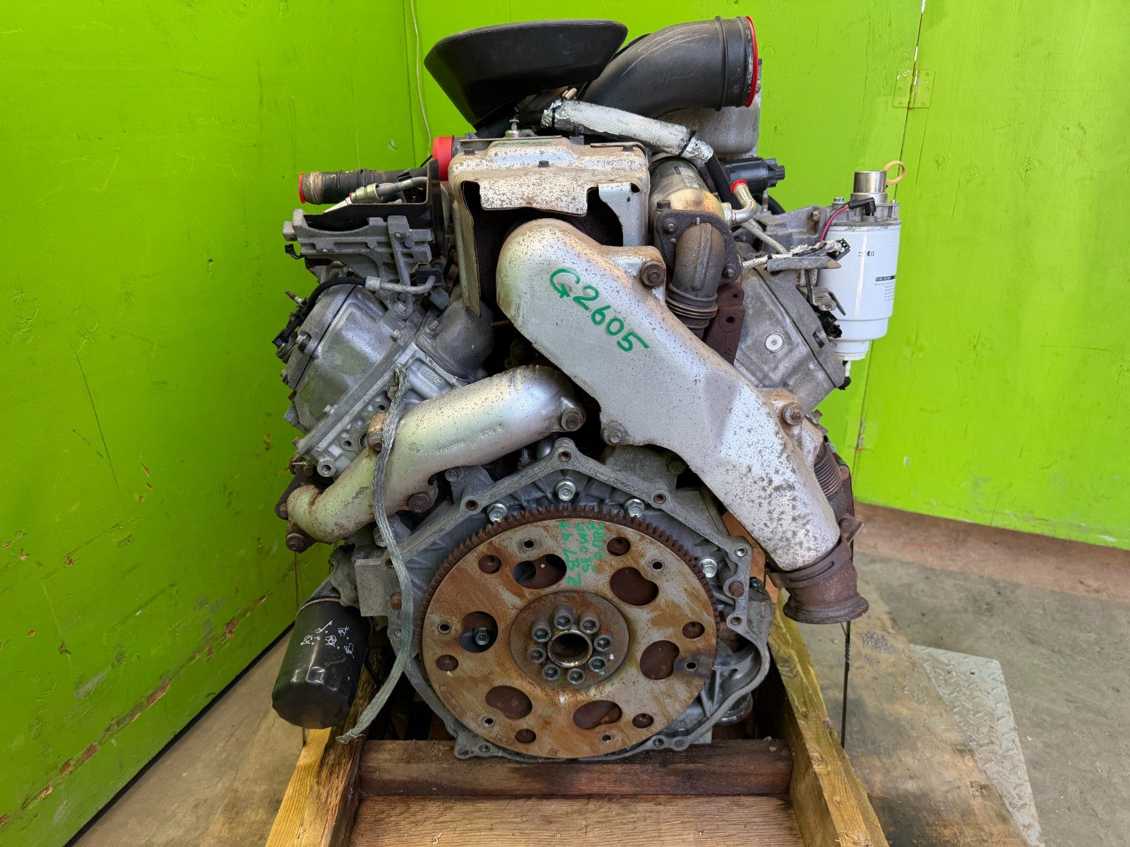 06 07 CHEVROLET GMC 2500 3500 6.6 LBZ DURAMAX DIESEL ENGINE MOTOR NO CORE!!