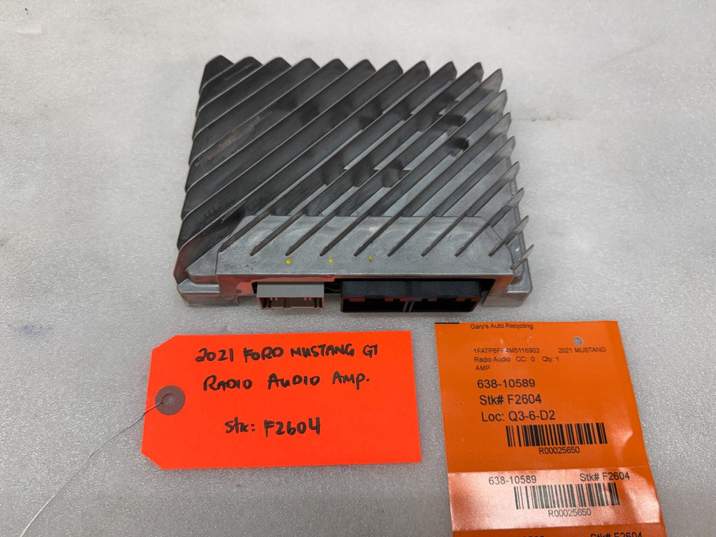 21 FORD MUSTANG 5.0 S550 OEM STEREO RADIO AMPLIFIER AMP B&O 18-23