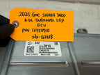 25 GMC 2500 3500 SIERRA 6.6 L5P DURAMAX DIESEL ENGINE COMPUTER ECM ECU 12733910