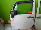 07-18 JEEP WRANGLER JK OEM FULL HARD DOORS SILVER WITH DOOR PANELS MIRRORS KEY