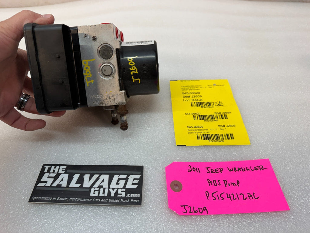11 JEEP WRANGLER JK JKU OEM ABS ANTI LOCK BRAKE PUMP MODULE P05154212AC