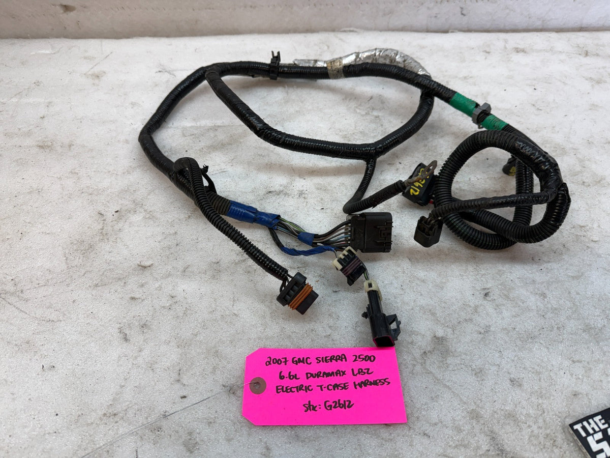 06 07 Chevrolet GMC 3500HD DURAMAX ELECTRIC SHIFT TRANSFER CASE WIRING HARNESS