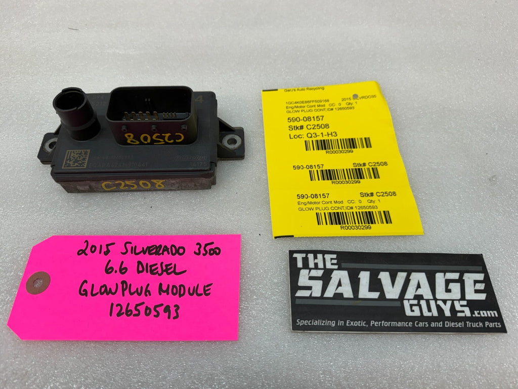 13-16 Chevrolet GMC 2500HD 3500 DURAMAX 6.6 LML GPM GLOW PLUG CONTROL MODULE