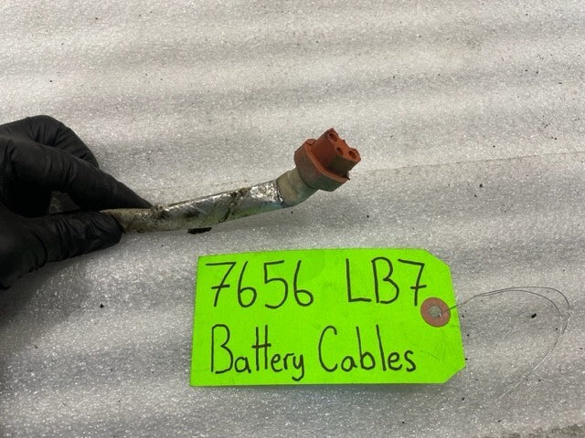 01-04 GMC CHEVROLET SILVERADO 2500HD 3500HD 6.6 LB7 OEM BATTERY CABLES