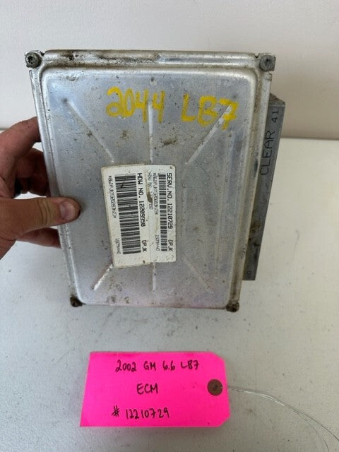 01-04 Chevrolet GMC 2500HD DURAMAX 6.6 LB7 ECM ECU ENGINE COMPUTER 12210729