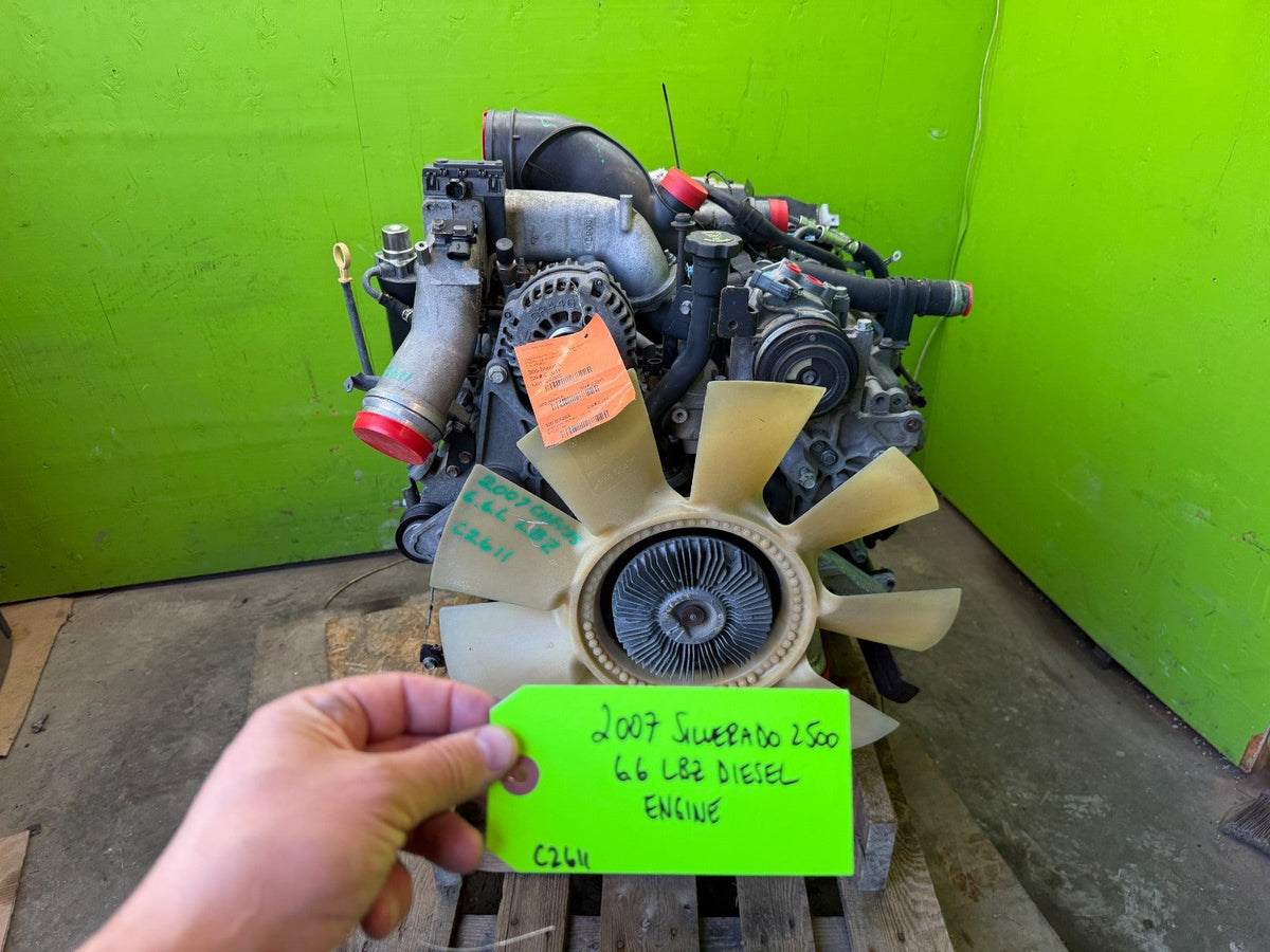 06 07 CHEVROLET GMC 2500 3500 6.6 LBZ DURAMAX DIESEL ENGINE MOTOR NO CORE!!