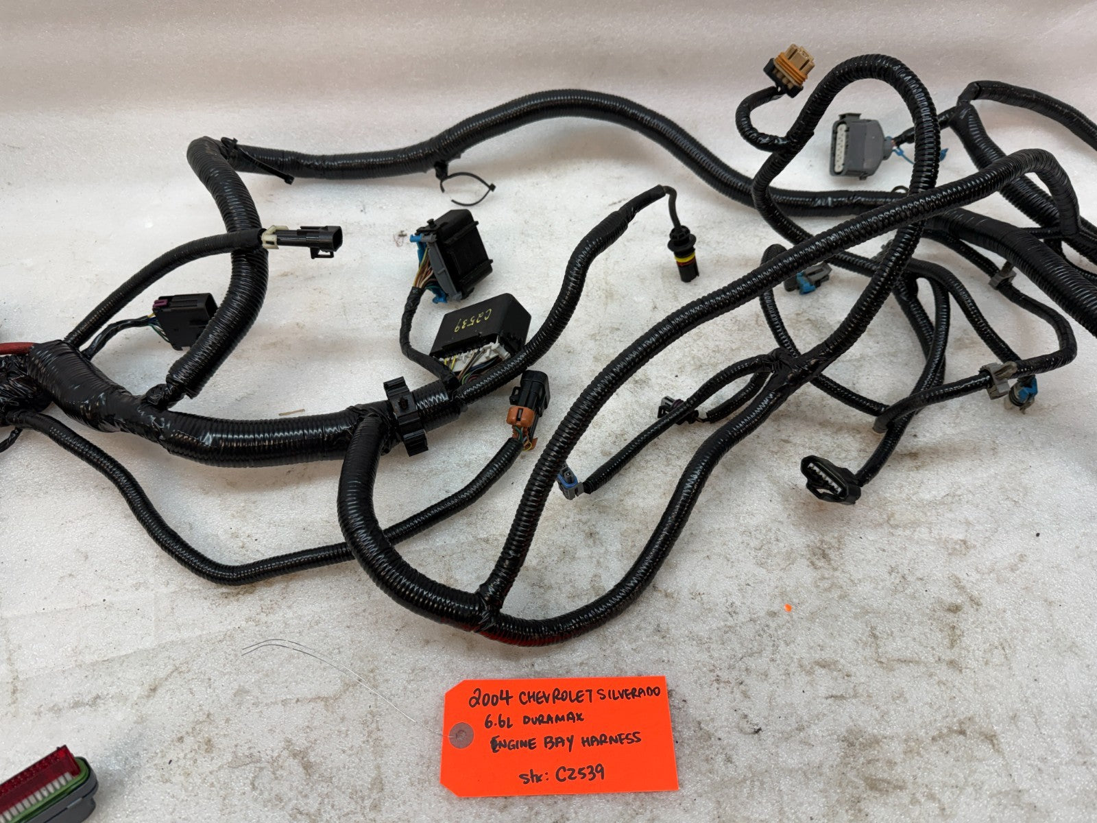 04 Chevrolet GMC 2500HD 3500HD DURAMAX 6.6 LLY DIESEL ENGINE WIRING LOOM HARNESS