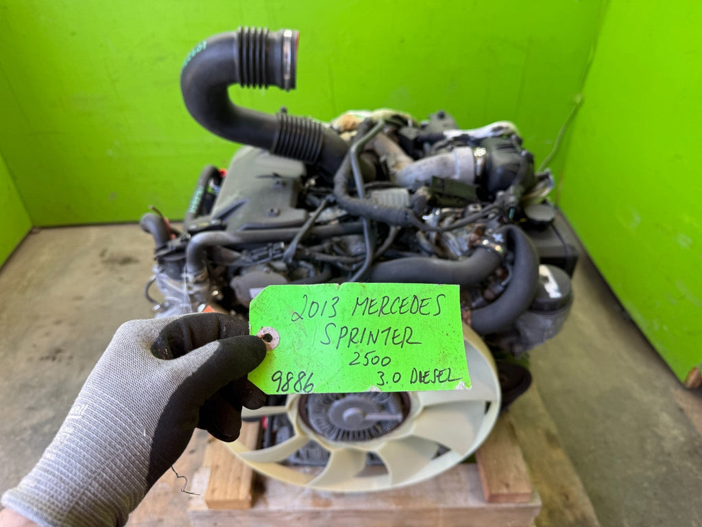 10-18 DODGE MERCEDES SPRINTER FREIGHTLINER 3.0 CRD DIESEL ENGINE MOTOR OM642