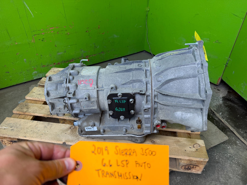 17-19 GMC SIERRA 2500HD 3500 ALLISON AUTOMATIC TRANSMISSION FOR DIESEL 6.6 L5P