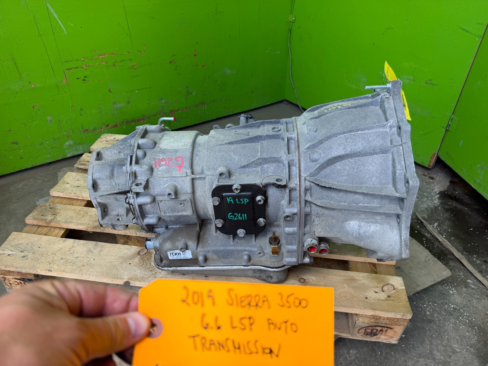 17-19 GMC SIERRA 2500HD 3500 ALLISON AUTOMATIC TRANSMISSION FOR DIESEL 6.6 L5P
