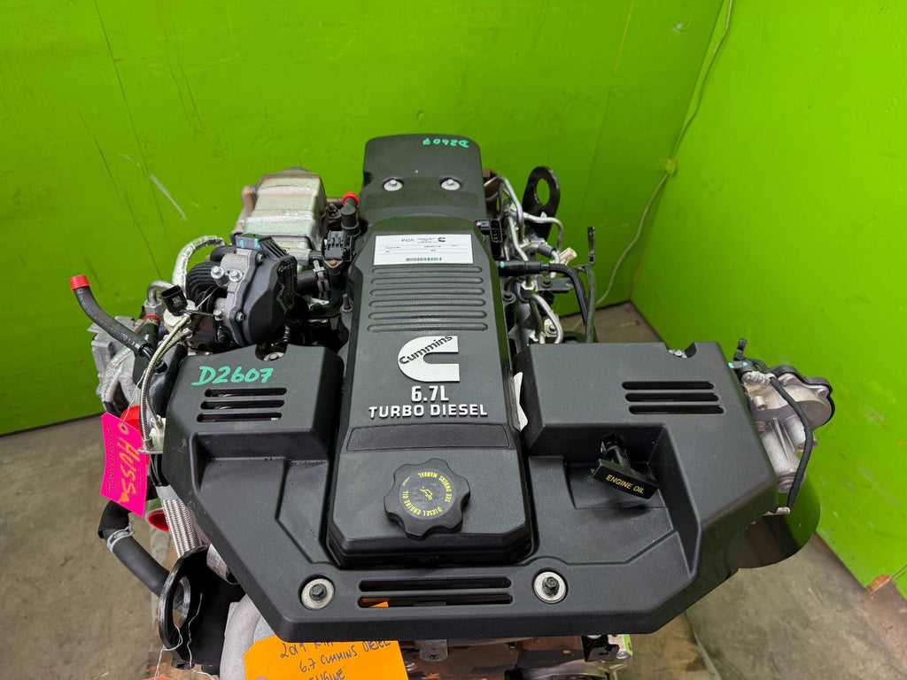 19 20 DODGE RAM 2500 3500 6.7 CUMMINS TURBO DIESEL ENGINE MOTOR VIN L