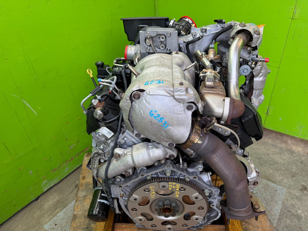 17-25 GMC SIERRA 2500HD 3500 DIESEL 6.6 L5P ENGINE MOTOR COMPLETE
