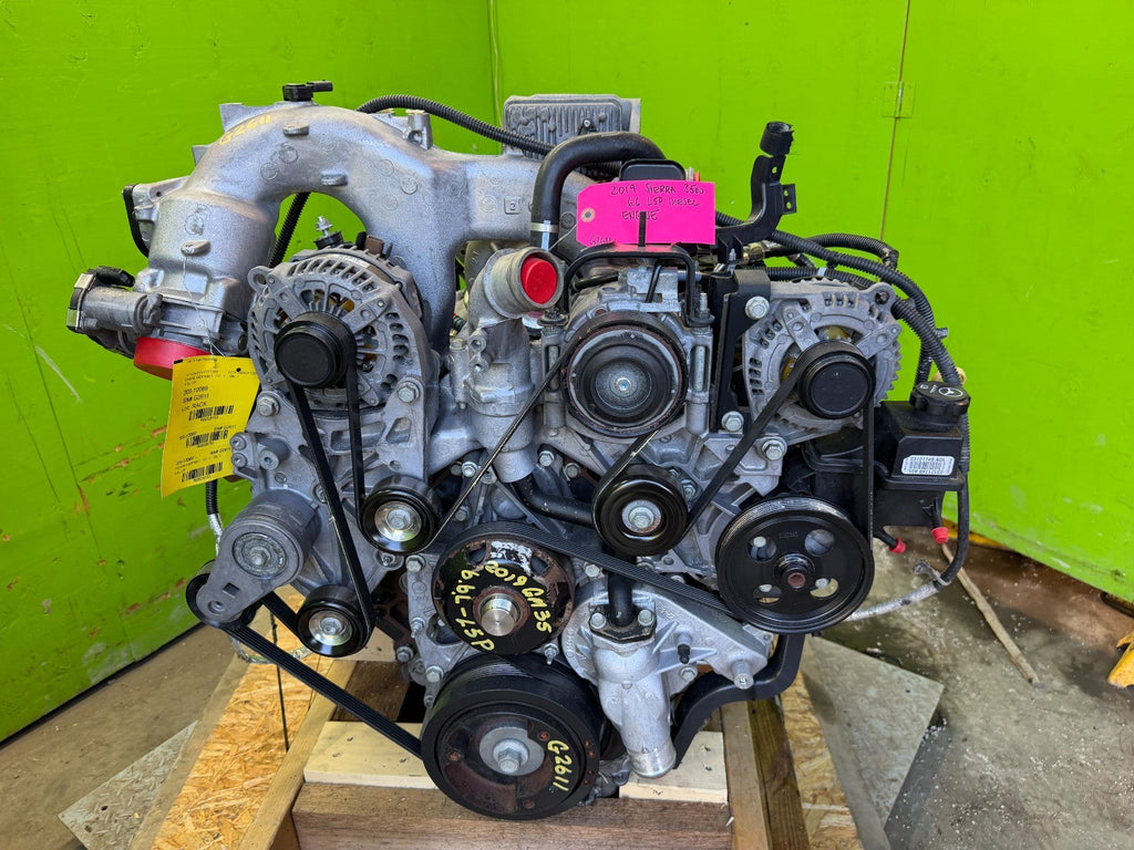 17-25 GMC SIERRA 2500HD 3500 DIESEL 6.6 L5P ENGINE MOTOR COMPLETE