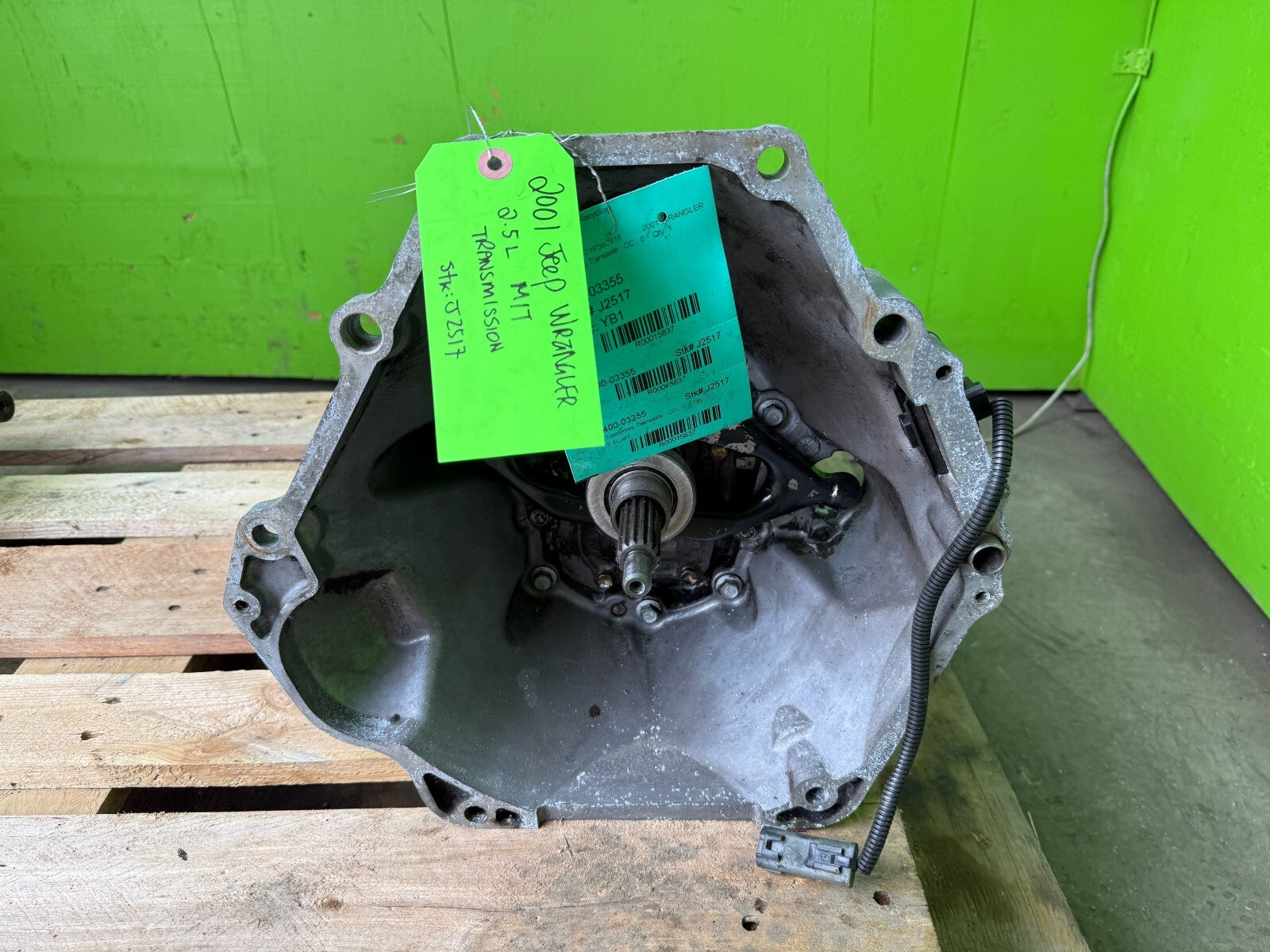 97-02 JEEP WRANGLER TJ 2.5 4 CYL MANUAL TRANSMISSION AX5 AX-5