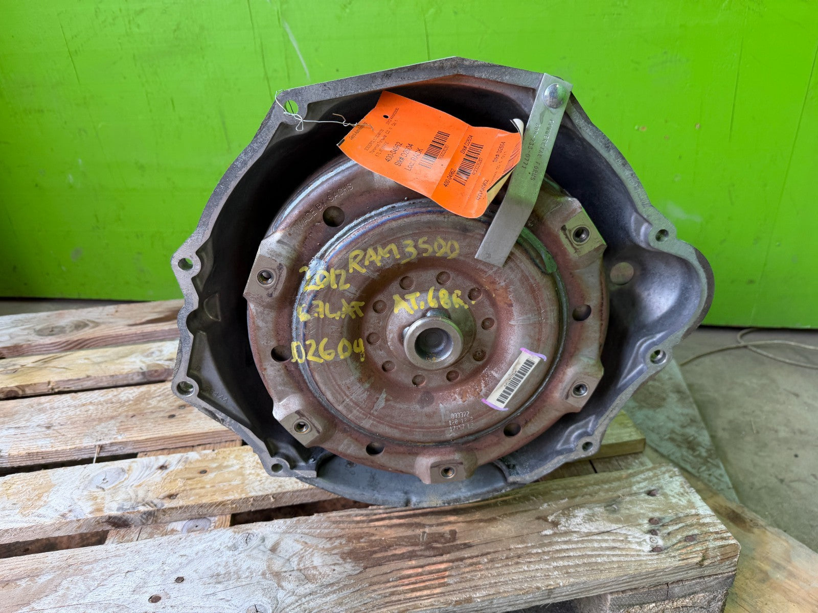 11-18 DODGE RAM 2500 3500 6.7 CUMMINS 68RFE AUTOMATIC TRANSMISSION 4X4