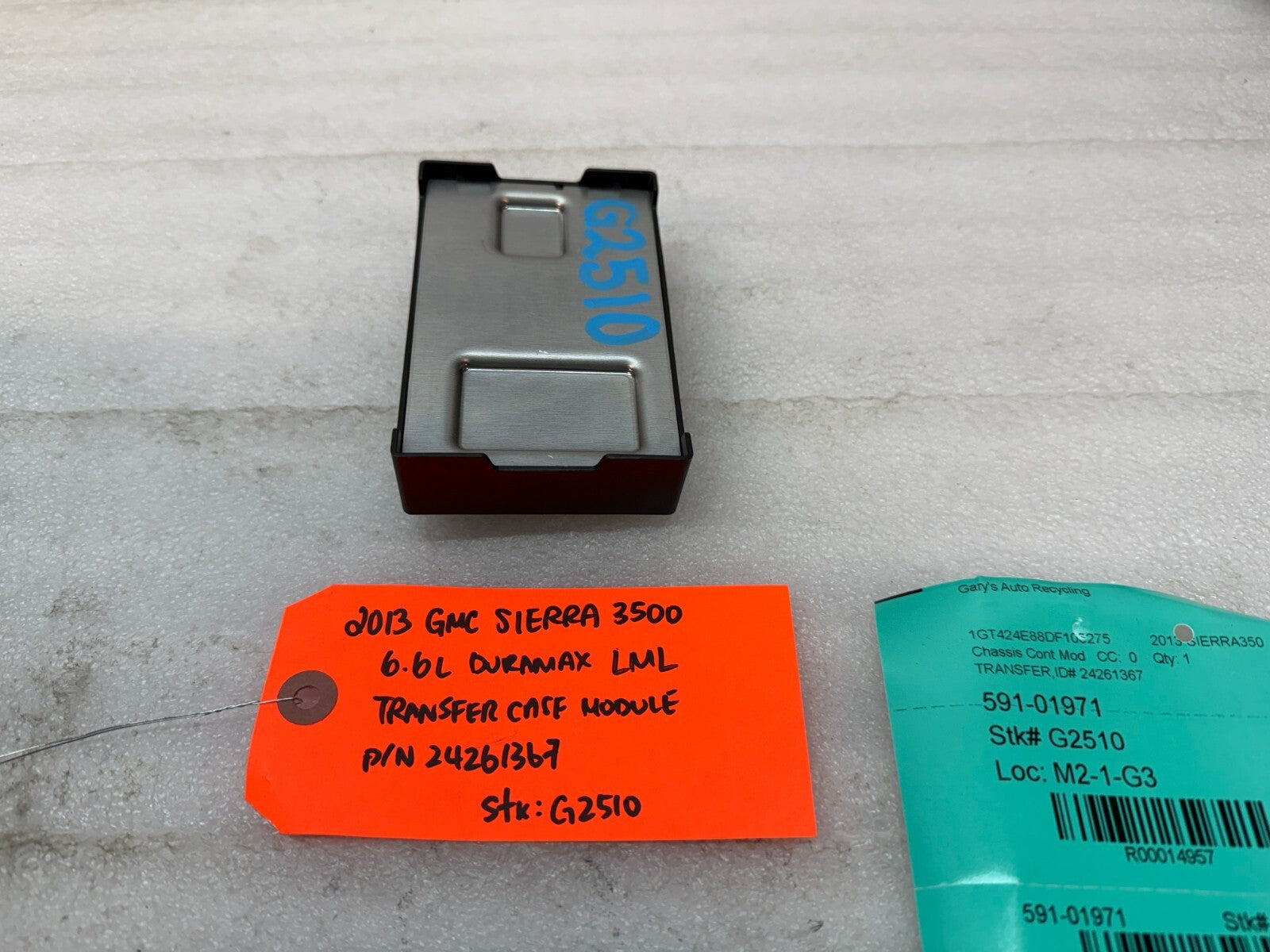07-14 GMC SIERRA 2500HD 3500 TRANSFER CASE CONTROL MODULE TCCM 24261367