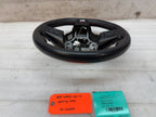 15-21 SUBARU WRX STI LEATHER STEERING WHEEL ASSEMBLY RED STITCHED OEM