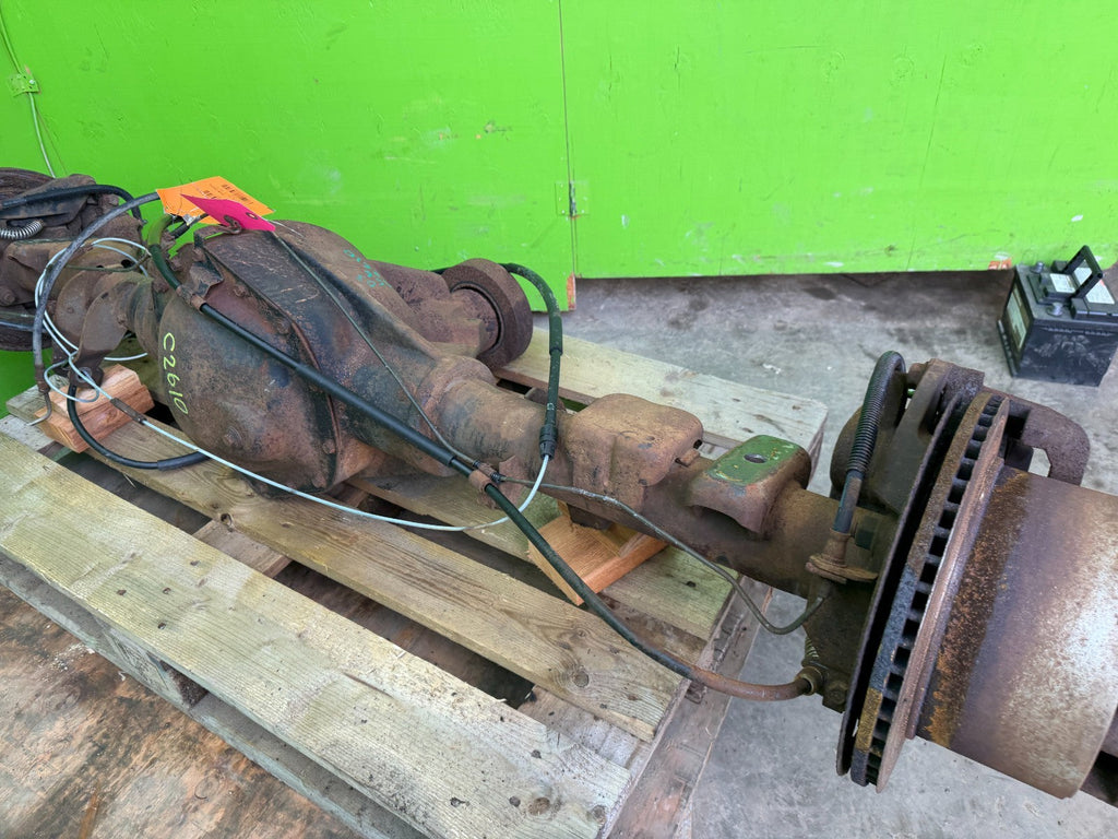 01-07 GMC SIERRA SILVERADO 3500HD DRW REAR DIFFERENTIAL AXLE GT4 G80 3.73