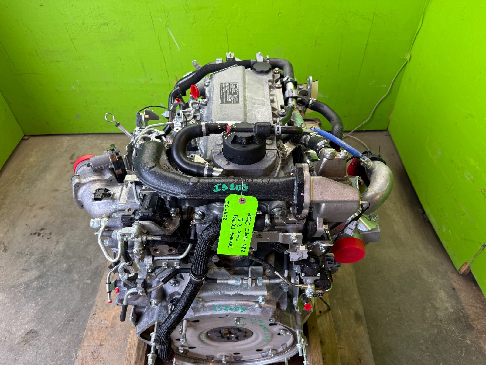 25 ISUZU NRR NPR NQR 5.2 COMPLETE ENGINE ASSEMBLY 4HK1TC 30K