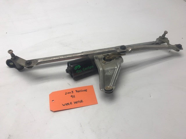 99 00 01 02 03 04 Porsche 996 911 OEM WINDSHIELD WIPER MOTOR TRANSMISSION