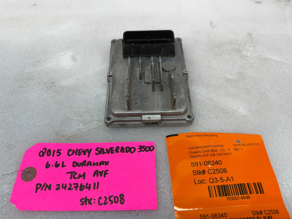 15-19 GMC SIERRA ALLISON T87 TRANSMISSION CONTROL MODULE TCM TCU 24276411