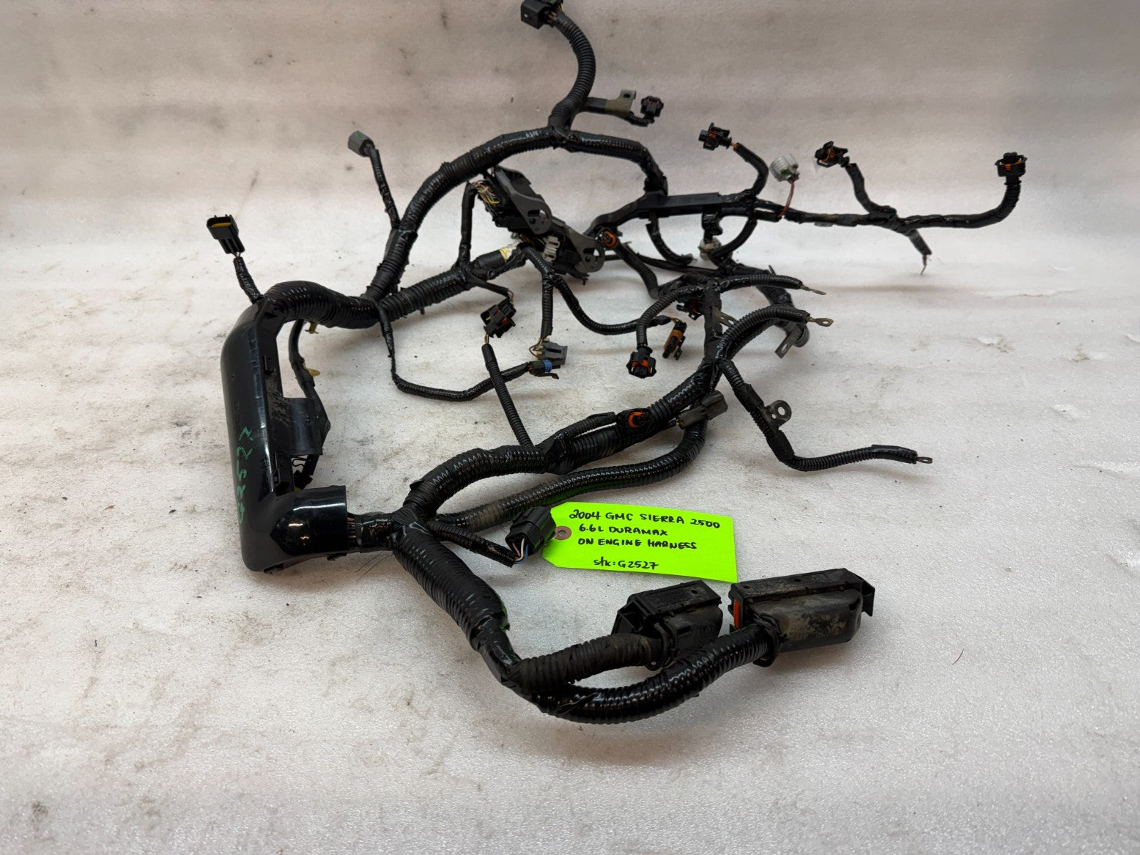 04 Chevrolet GMC 2500HD 3500HD DURAMAX 6.6 LLY DIESEL ENGINE WIRING LOOM HARNESS