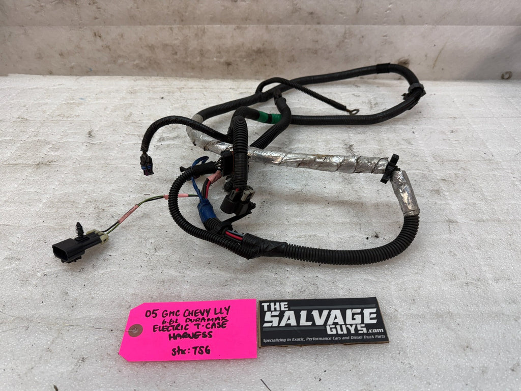 03-06 CHEVROLET GMC LLY 6.6L DURAMAX OEM ELECTRIC TRANSFER CASE WIRING HARNESS