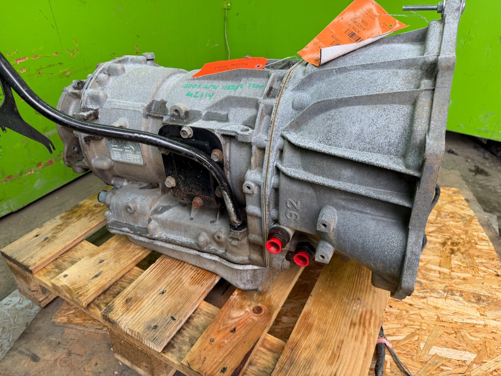 05 CHEVROLET GMC SIERRA SILVERADO 3500HD ALLISON 5SP AUTO TRANSMISSION LLY 4wd