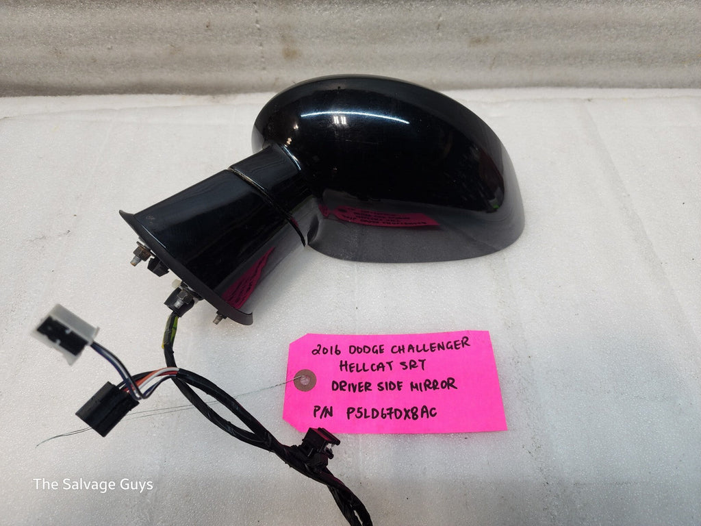 16 DODGE CHALLENGER HELLCAT SRT POWER LEFT SIDE MIRROR 15-19 2K!!!