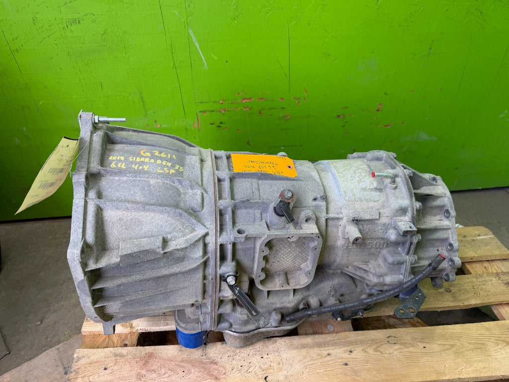 17-19 GMC SIERRA 2500HD 3500 ALLISON AUTOMATIC TRANSMISSION FOR DIESEL 6.6 L5P