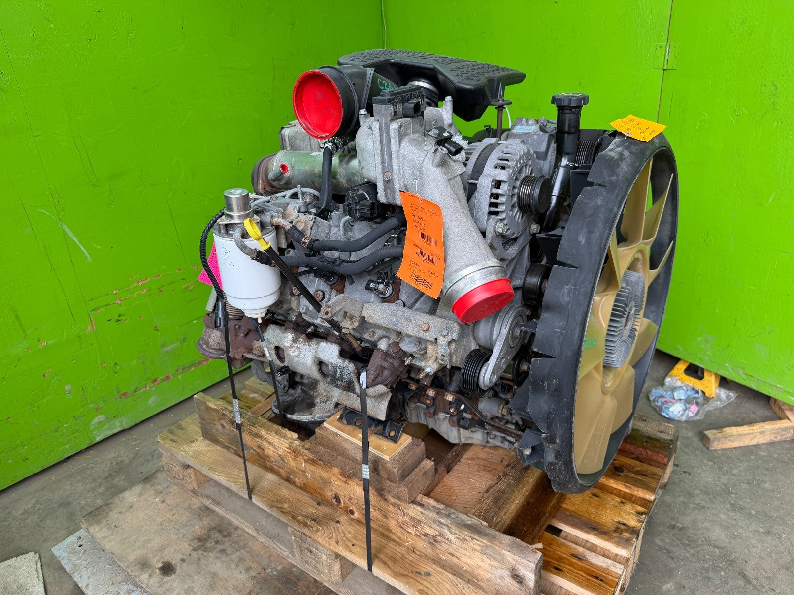 06 07 CHEVROLET GMC 2500 3500 6.6 LBZ DURAMAX DIESEL ENGINE MOTOR NO CORE!!