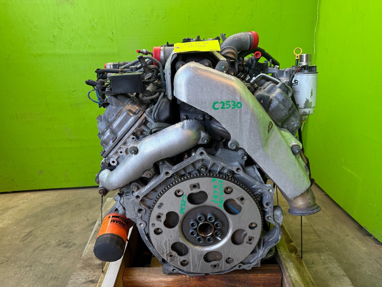 01-04 CHEVROLET GMC 2500 3500 6.6 LB7 DURAMAX DIESEL ENGINE MOTOR NO CORE!!