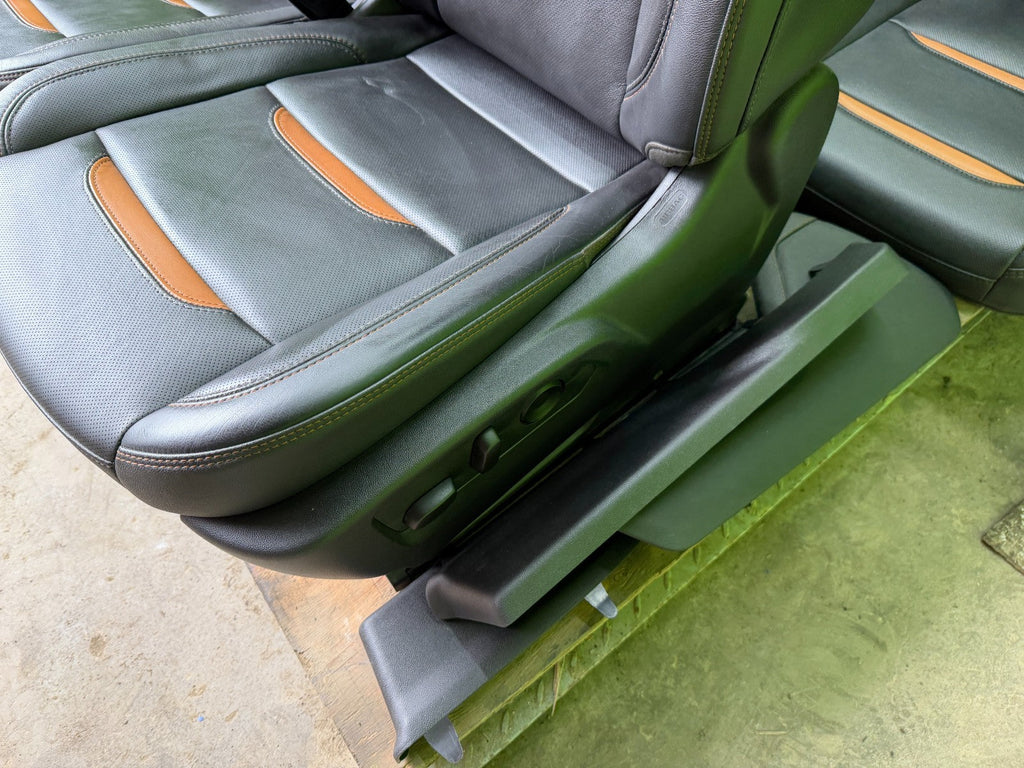 2024 GMC AT4 2500hd 3500hd FRONT REAR LEATHER SEATS HEATED COOLED