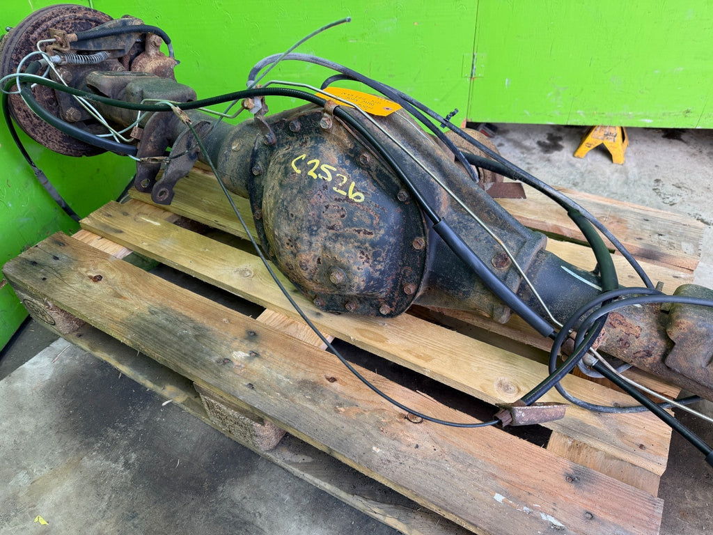 01-07 GMC SIERRA SILVERADO 3500HD DRW REAR DIFFERENTIAL AXLE GT4 G80 3.73
