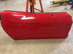 07 CHEVROLET CORVETTE Z06 C6 RIGHT PASSENGER DOOR SHELL RED 05-13