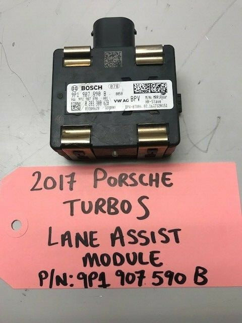17 18 19 PORSCHE 991 TURBO S LANE CHANGE DETECTION MODULE BLIND SPOT 16K 991.2