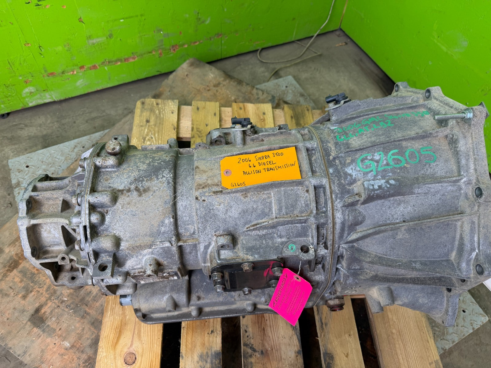 06 07 Chevrolet GMC 3500HD DURAMAX 6.6 ALLISON 1000 AUTOMATIC TRANSMISSION 4WD