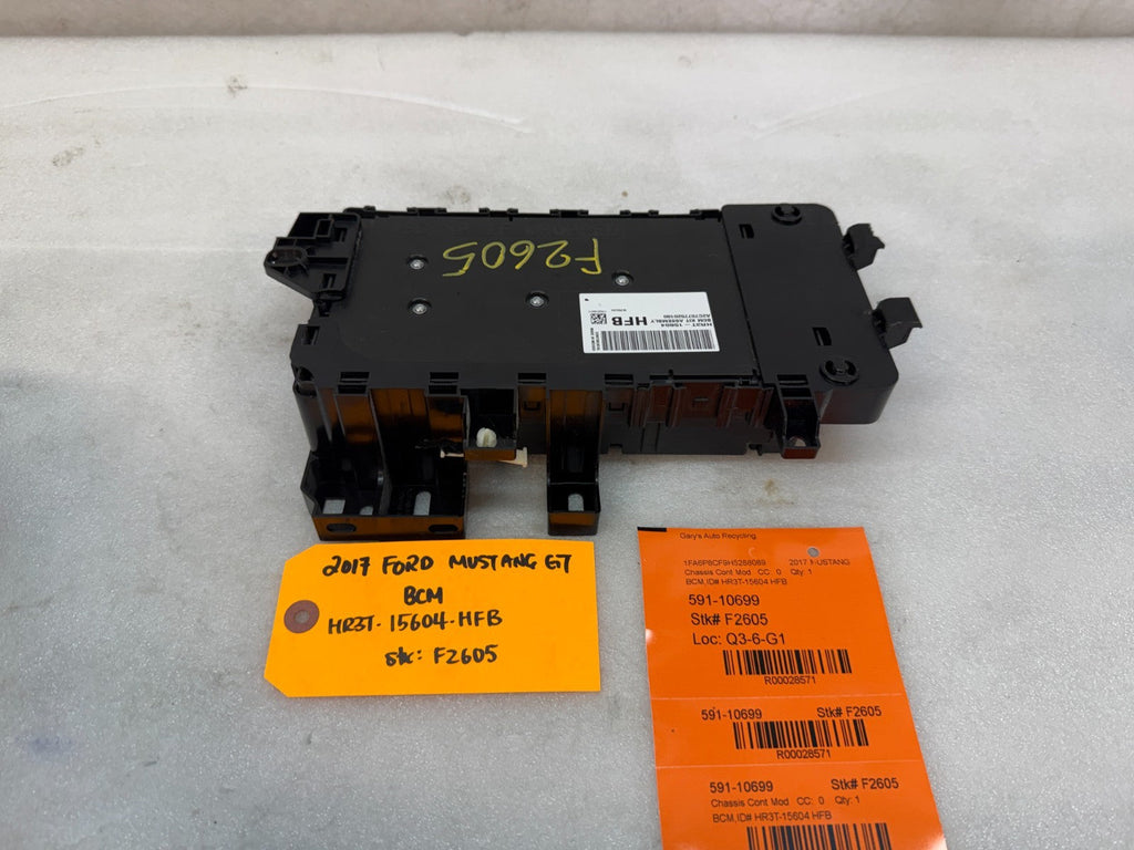15 16 17 FORD MUSTANG 5.0 GT S550 BCM BODY CONTROL MODULE HR3T-15604-HFB