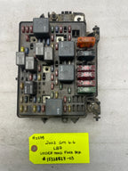 01 02 Chevrolet GMC SILVERADO SIERRA LLY UNDERHOOD FUSE RELAY BOX 15328827-03
