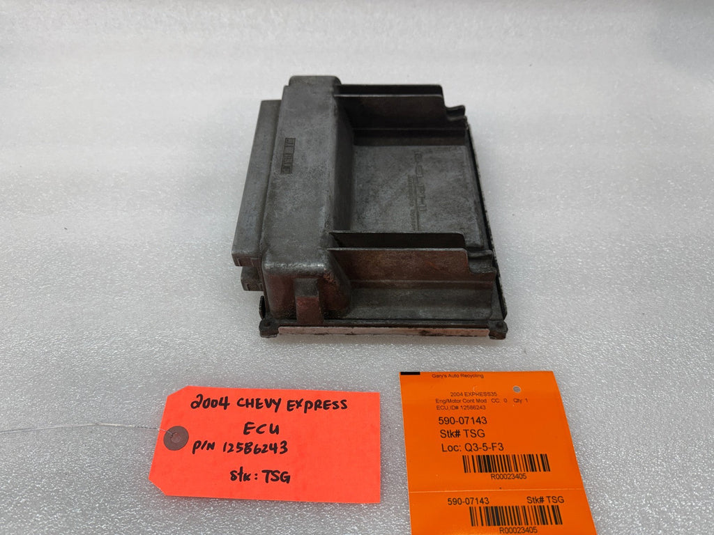 04 Chevrolet GMC GEN 3 LS 5.3 6.0 ECM ECU PCM ENGINE COMPUTER 12586243