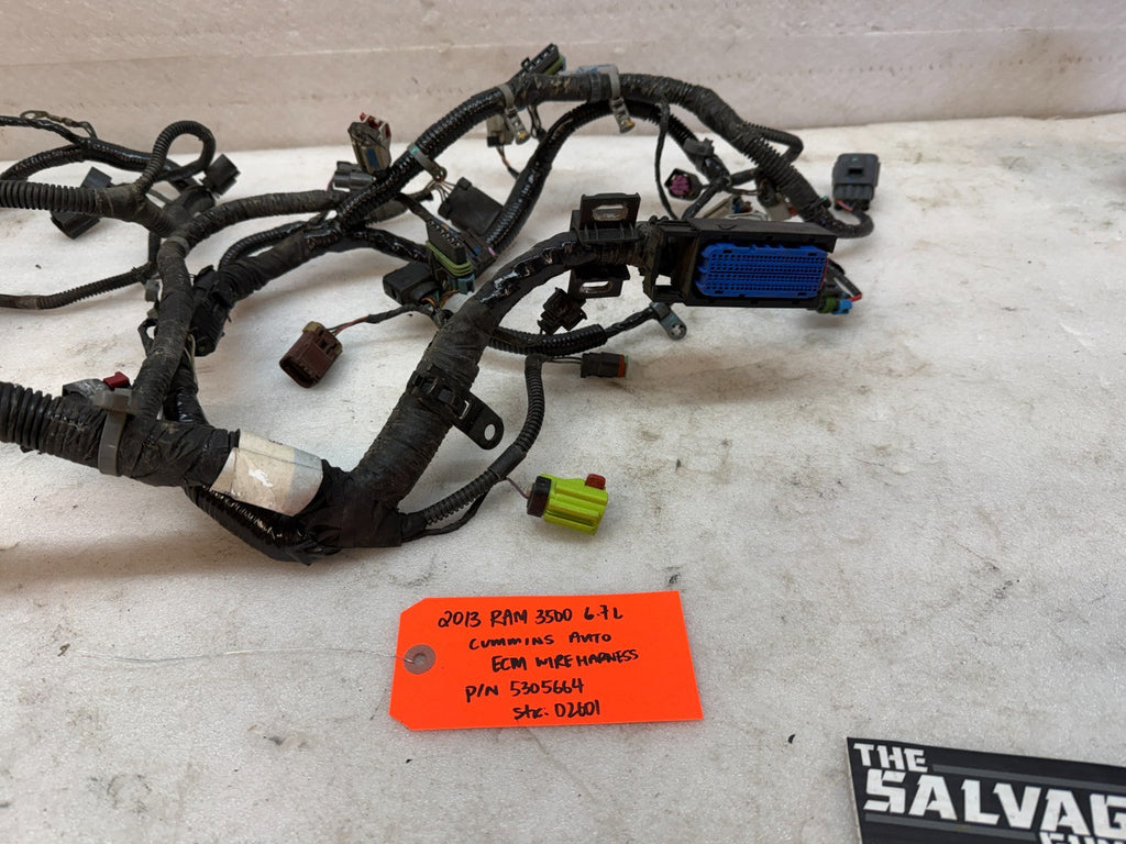 13 RAM 2500 3500 6.7 OEM ENGINE BAY WIRING HARNESS LOOM 5305664 13-18