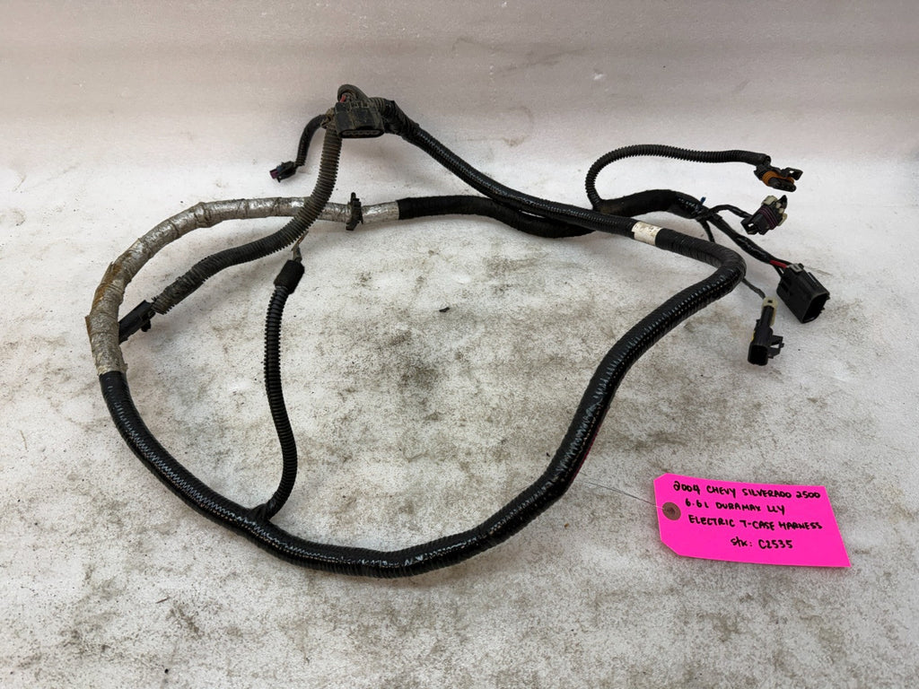 03-06 CHEVROLET GMC LLY 6.6L DURAMAX OEM ELECTRIC TRANSFER CASE WIRING HARNESS