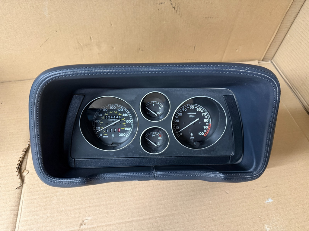 95-99 Ferrari 355 F355 GAUGE CLUSTER SPEEDOMETER TACH GAUGES DASH NAVY BLUE