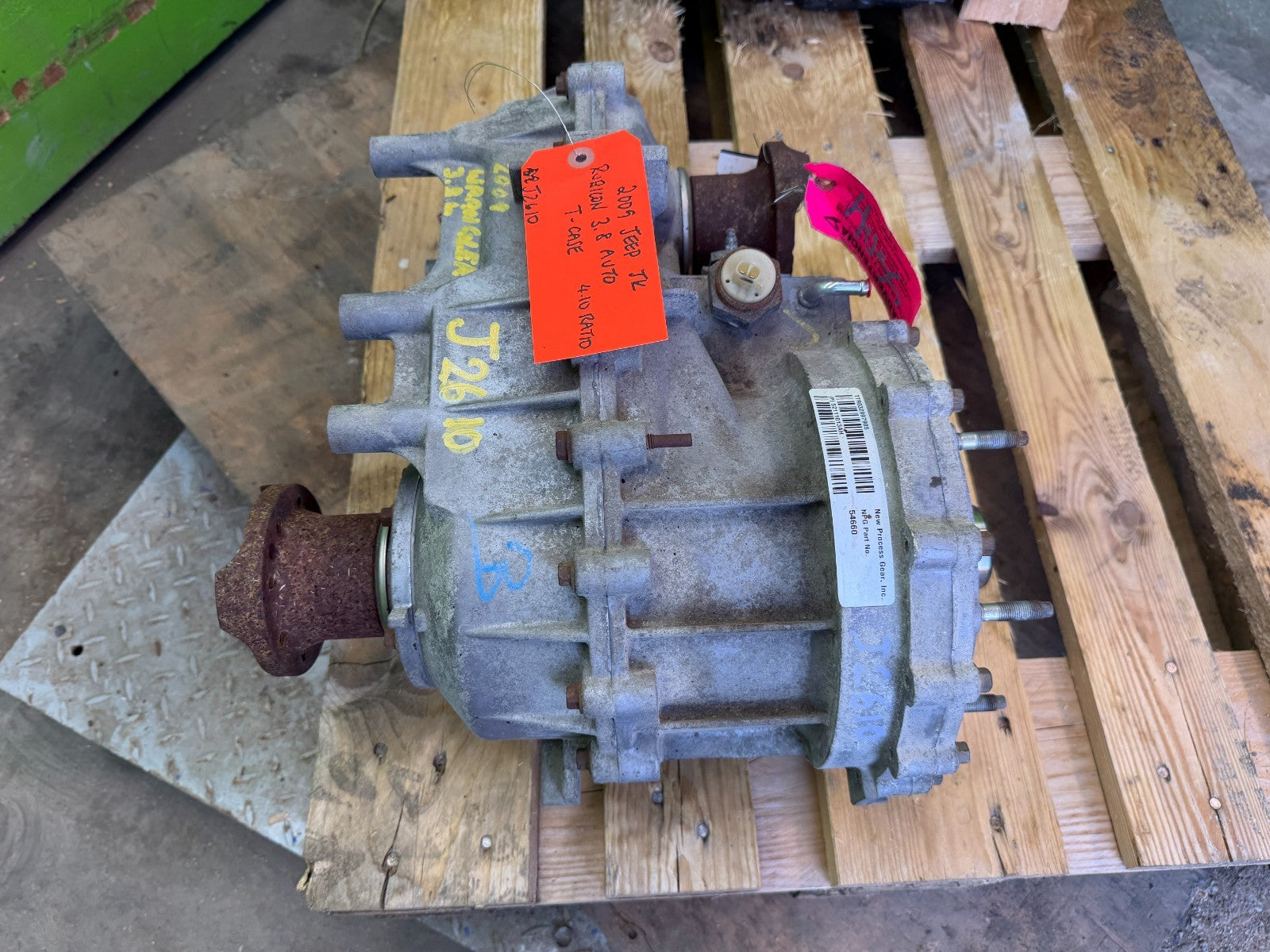 07-18 JEEP WRANGLER JK RUBICON 4.1 ROCK-TRAC TRANSFERCASE P52111013AH