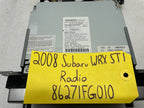 2008 Subaru Impreza WRX STi GV8 GC8 OEM KENWOOD RADIO NAVIGATION NAV 08 09 10