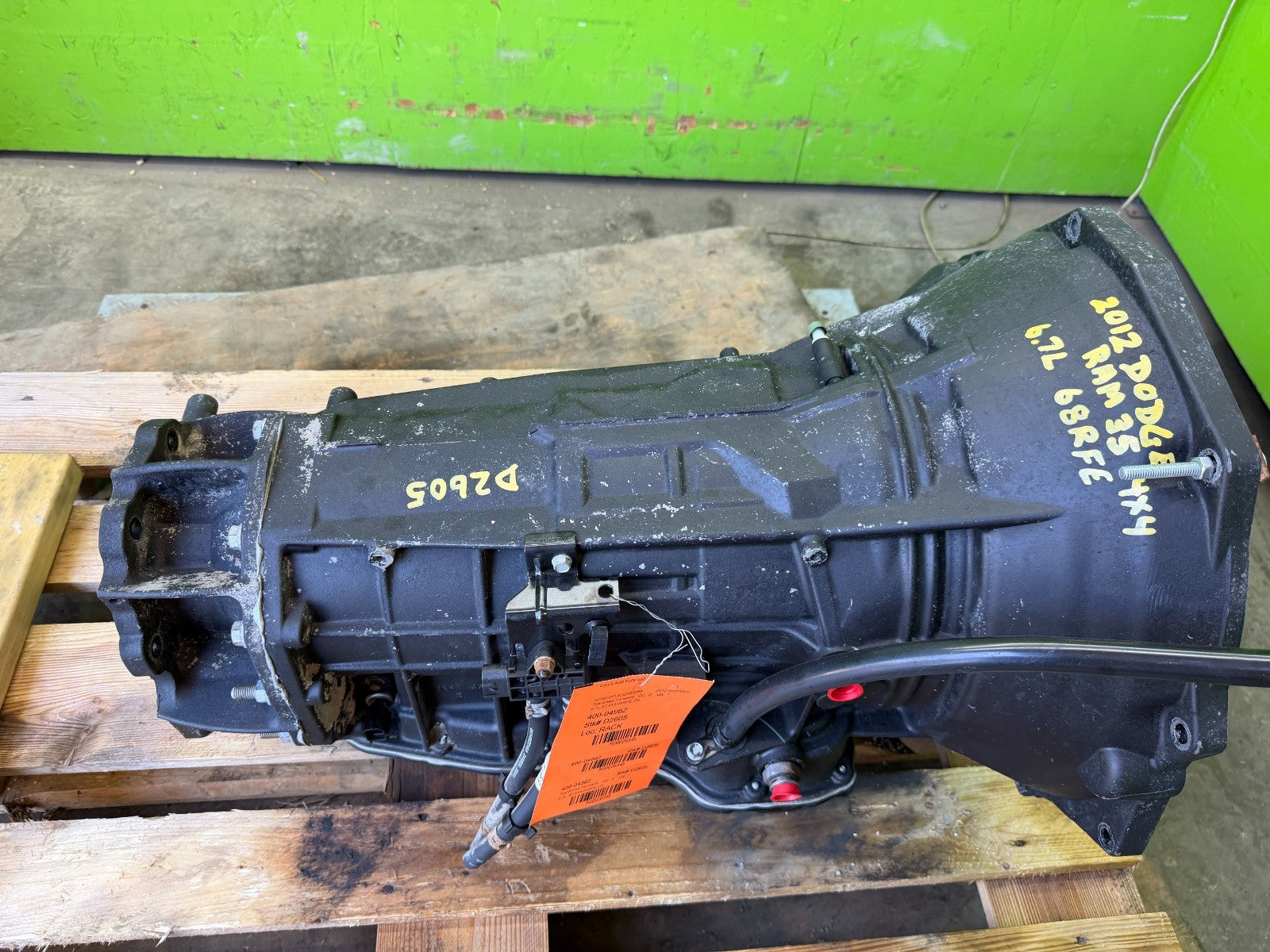 11-18 DODGE RAM 2500 3500 6.7 CUMMINS 68RFE AUTOMATIC TRANSMISSION 4X4 REBUILT