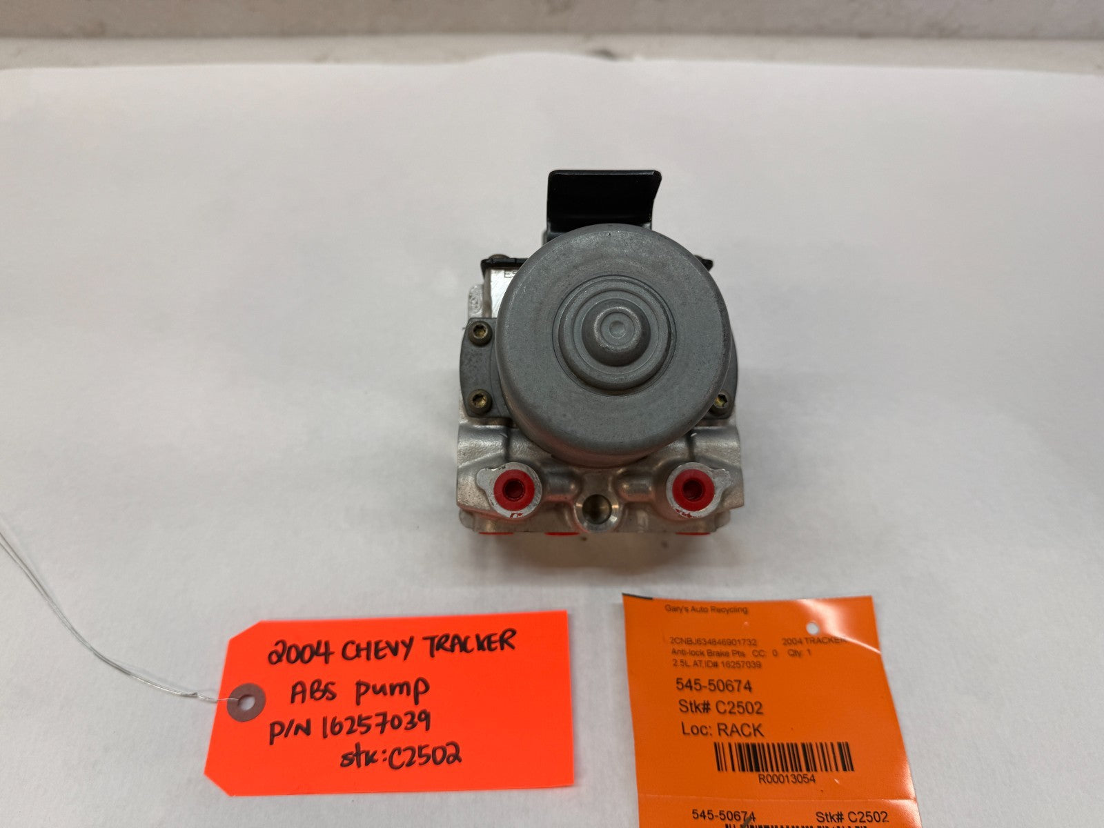 04 CHEVROLET TRACKER 2.5 ABS ANTI LOCK BRAKE PUMP MODULE 18025773 16257039 99-04