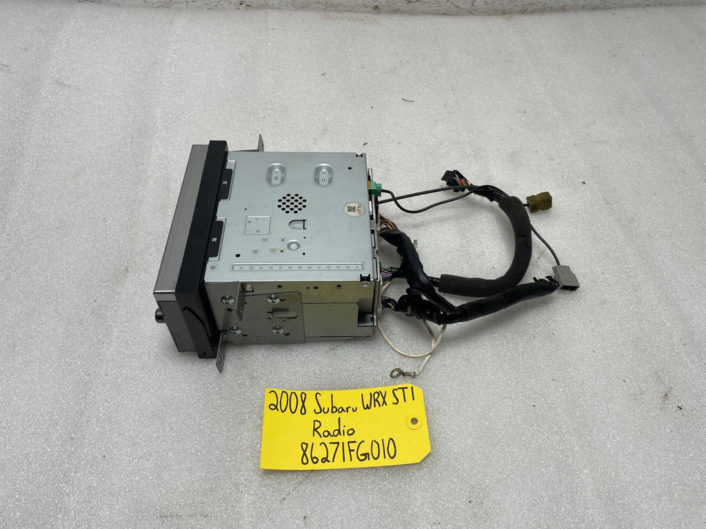 2008 Subaru Impreza WRX STi GV8 GC8 OEM KENWOOD RADIO NAVIGATION NAV 08 09 10