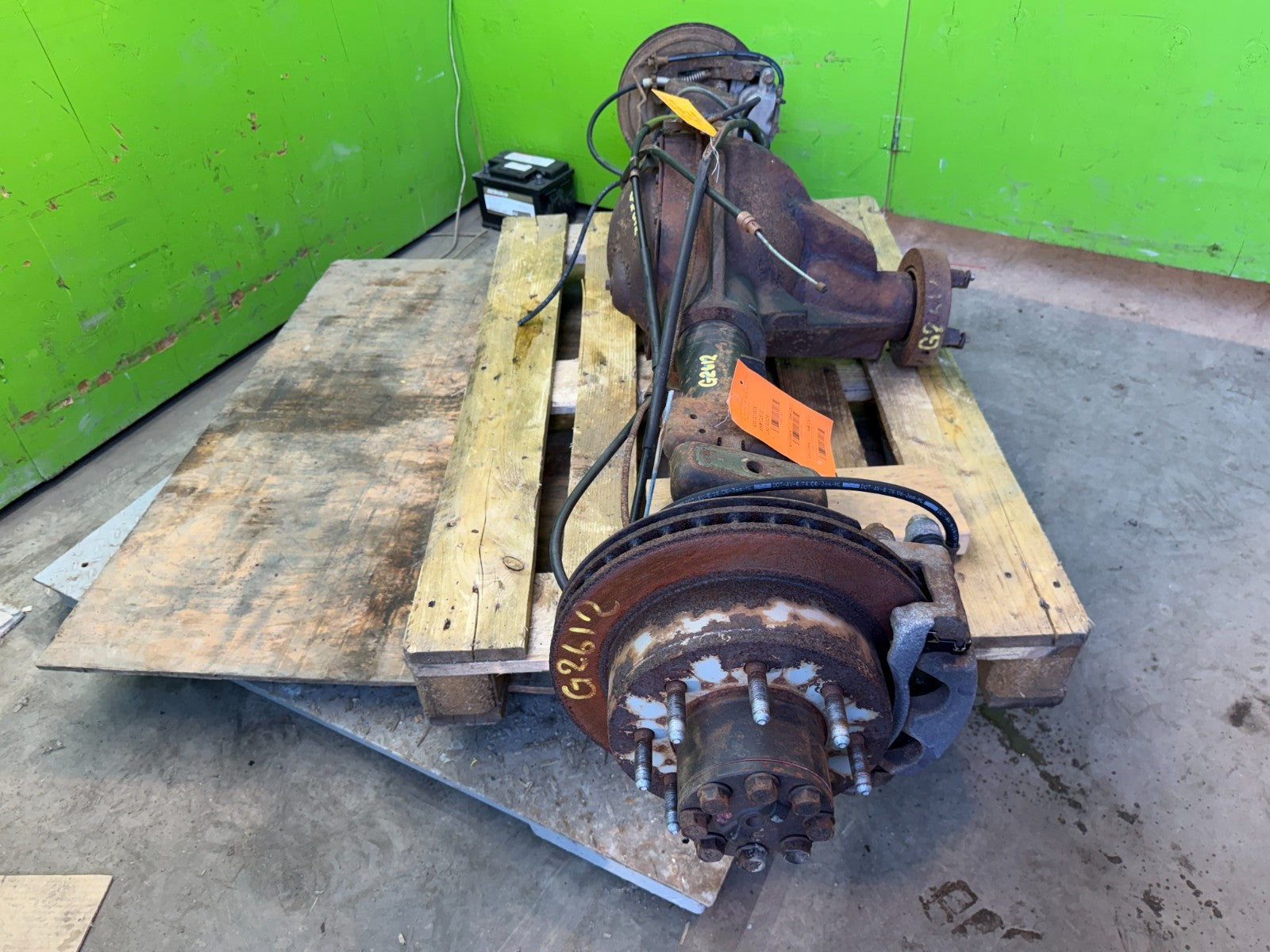 01-07 GMC SIERRA SILVERADO 2500HD 3500HD SRW REAR DIFFERENTIAL AXLE GT4 G80