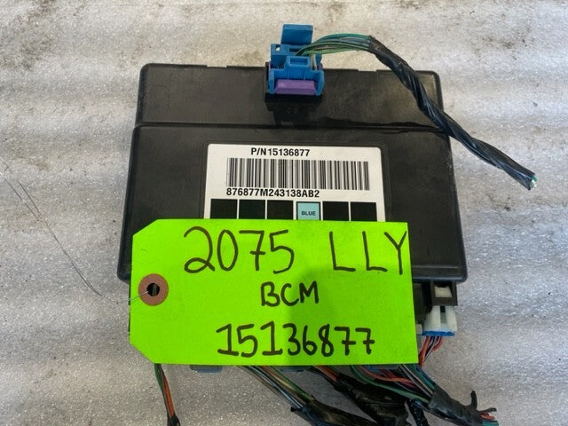 04 05 Chevrolet GMC DURAMAX LLY 6.6 BODY CONTROL MODULE BCM 15136877